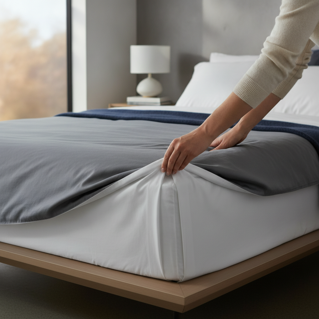 How to Keep a Flat Sheet From Coming Untucked