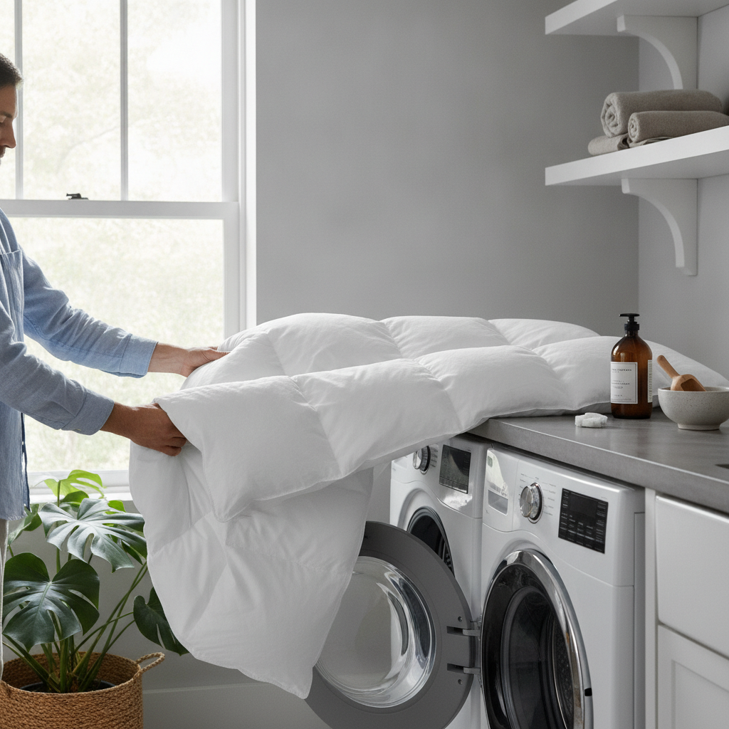 How to Wash a Down Comforter Without Ruining It: Tips
