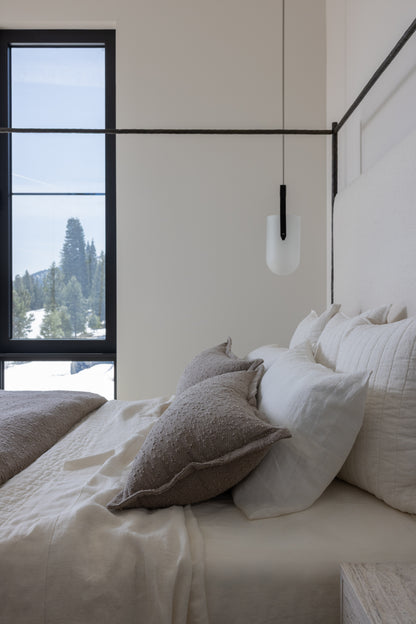 Organic Boucle Duvet Cover Set