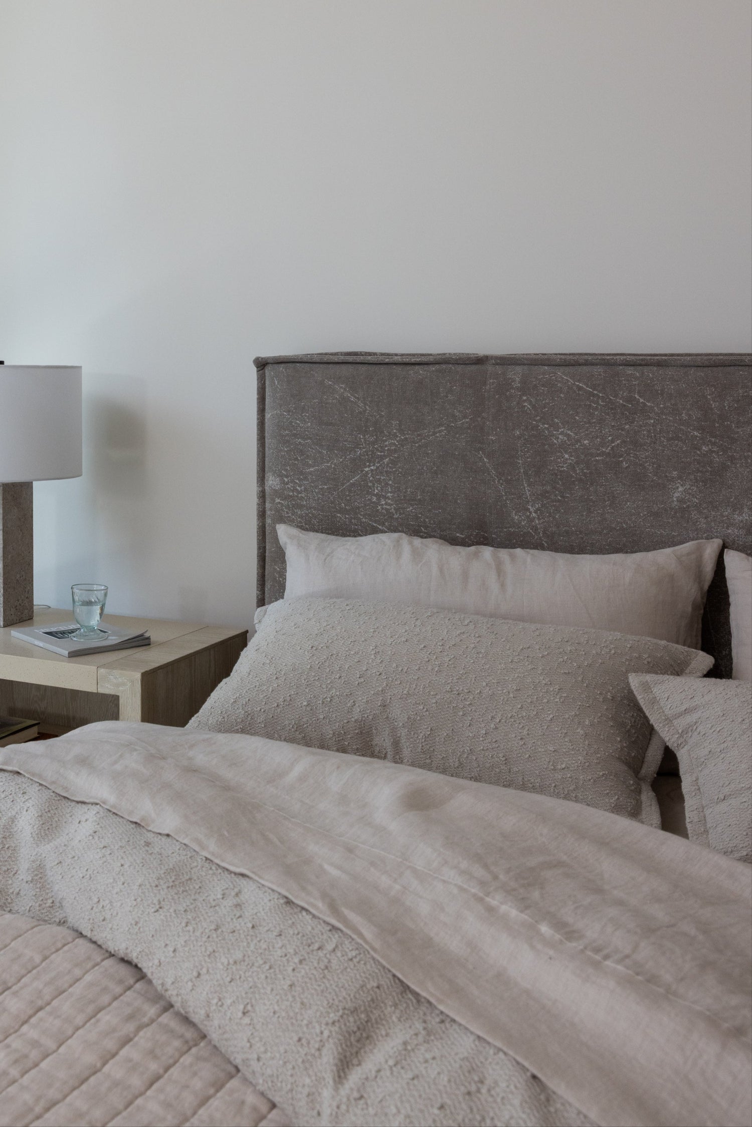 Organic Boucle Duvet Cover Set