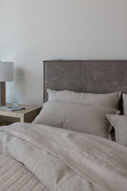 Organic Boucle Duvet Cover Set