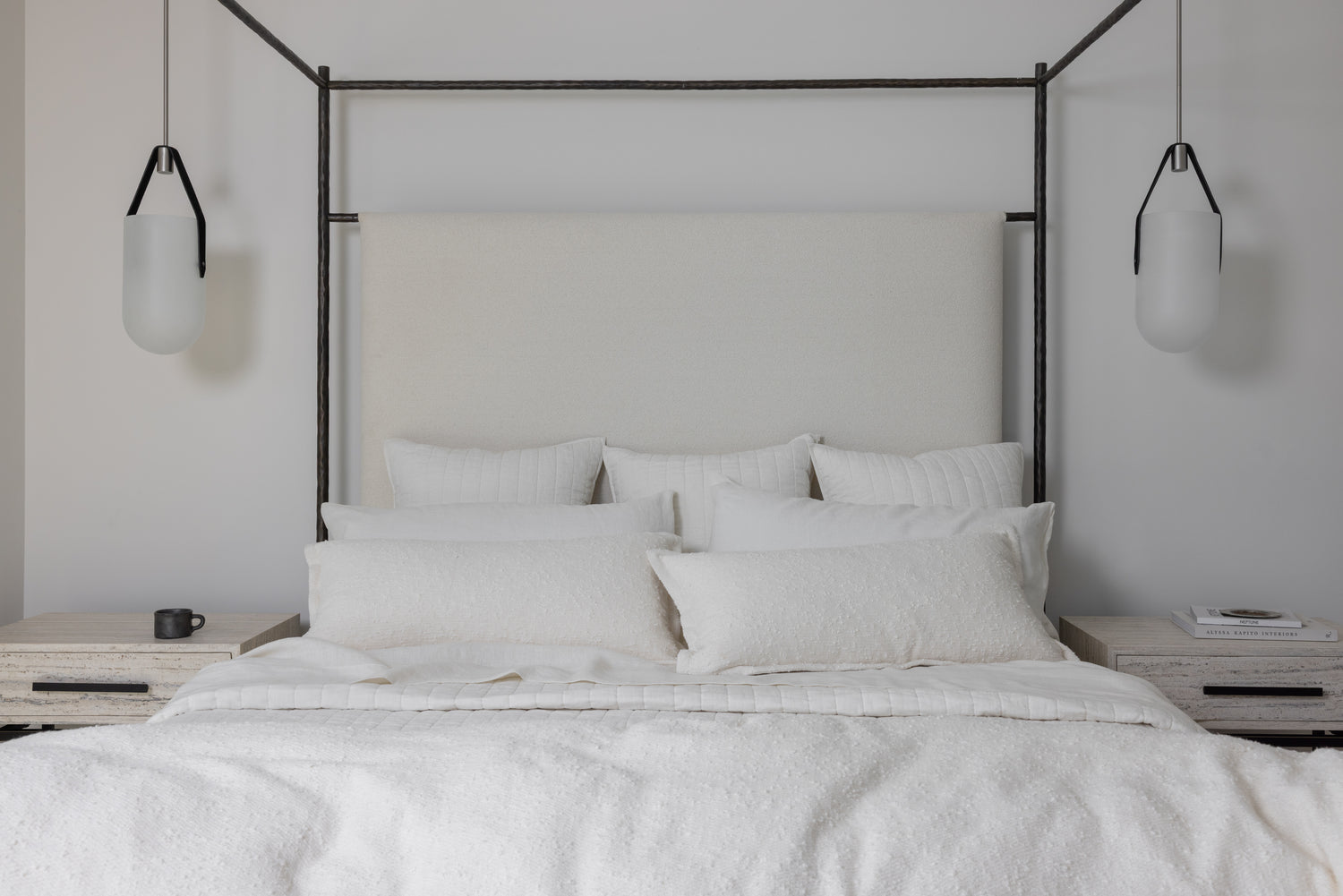 Organic Boucle Duvet Cover Set