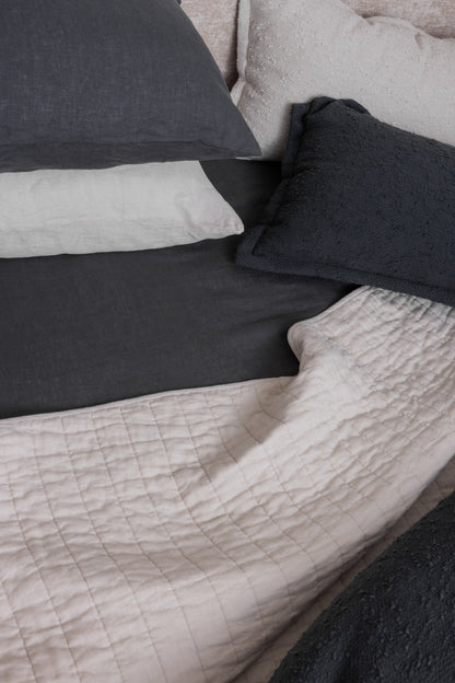 Organic Boucle Duvet Cover Set